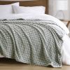 Carved Plush Blanket Full/Queen