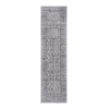 LOOM & LUXE Collection 2X8 Ivory/Grey/Oriental Non-Shedding Living Room Bedroom Dining Home Office Stylish and Stain Resistant Area Rug