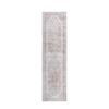 LOOM & LUXE Collection 2X8 Cream/Ivory/Bordered Non-Shedding Living Room Bedroom Dining Home Office Stylish and Stain Resistant Area Rug