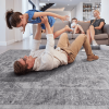 LOOM & LUXE Collection 2X8 Silver/Oriental Non-Shedding Living Room Bedroom Dining Home Office Stylish and Stain Resistant Area Rug