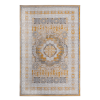 LOOM & LUXE Collection 6X9 Cream/Ivory /Medallion Non-Shedding Living Room Bedroom Dining Home Office Stylish and Stain Resistant Area Rug