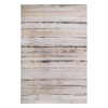 LOOM & LUXE Collection 6X9 Brown /Striped Non-Shedding Living Room Bedroom Dining Home Office Stylish and Stain Resistant Area Rug