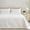 Exclusivo Mezcla Ultrasonic King Size Quilt Set White