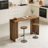 Bar table, rectangular kitchen dining table high top dining table (dining table only),