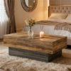 Coffee table, farmhouse style, central dining table, tea table, side table, sofa table